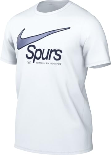 Nike Top Tottenham Hotspur Herren Swoosh Tee, White, FV8571-100, XL von Nike