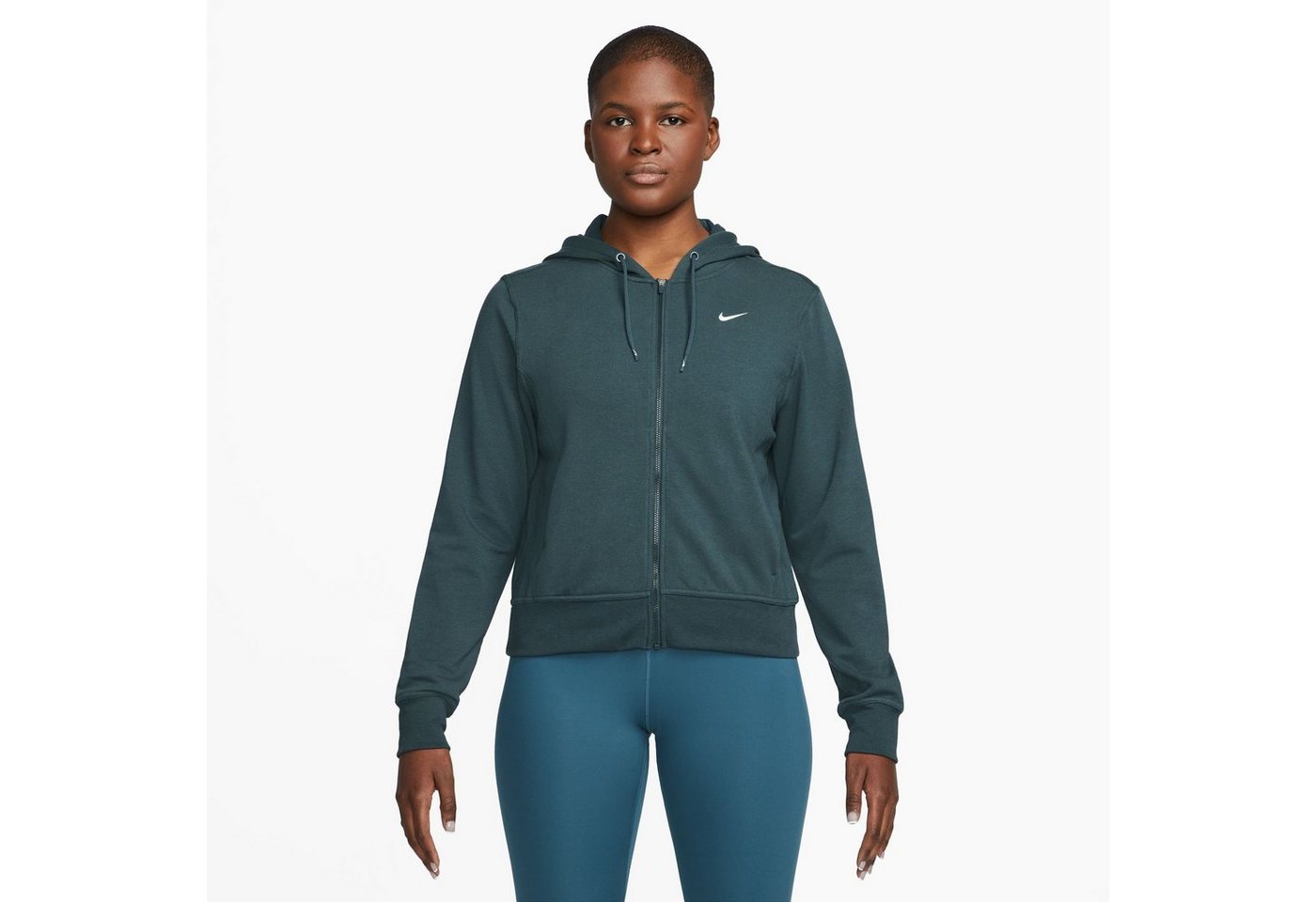 Nike Trainingsjacke DRI-FIT ONE WOMEN'S FULL-ZIP HOODIE von Nike