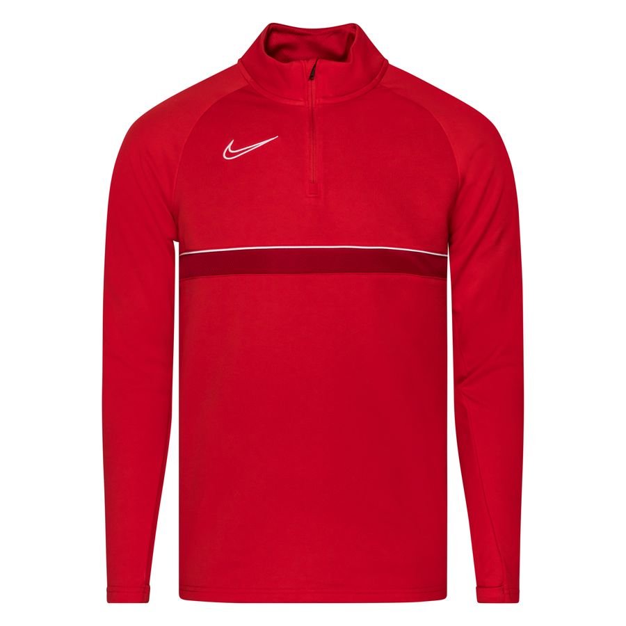 Nike Trainingsshirt Academy 21 Drill Top - Rot/Weiß, Größe Large von Nike