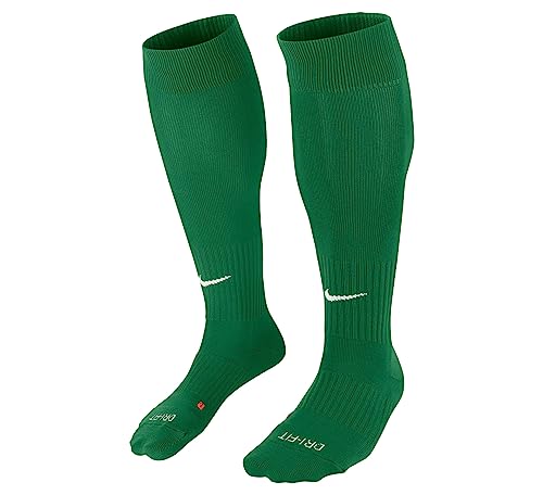 Nike Unisex Classic Ii Cushion Fussball Socken, Mehrfarbig (Pine Green / White), M EU von Nike