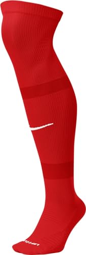 Nike U NK MATCHFIT Knee HIGH-Team 20 Socks, University red/(White), XL von Nike