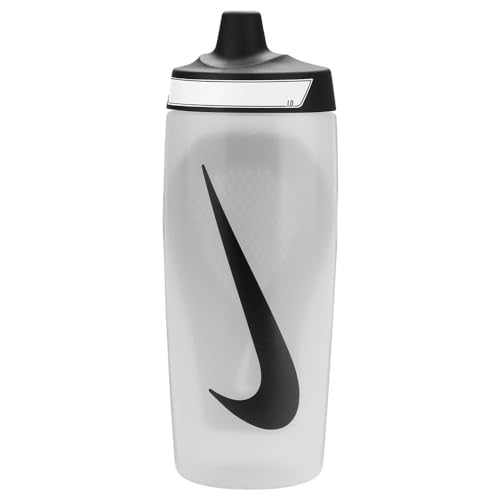 Nike Unisex-Adult Refuel Gri Trinkflasche, Natural/Black/Black, Einheitsgröße von Nike
