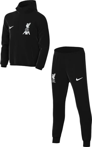 Nike Unisex Baby Trainingsanzug Lfc I Nk Df Strk Hd Trk Suit K, Black/Black/White/White, DX3569-014, 12-18 von Nike