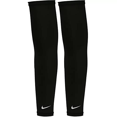 Nike Unisex – Erwachsene Lightweight Sleeves 2.0 Bandage, Black/Silver, S/M von Nike
