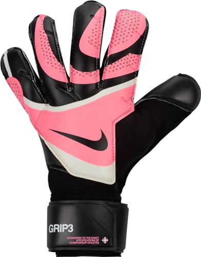 Nike Unisex – Erwachsene Torwarthandschuhe Goalkeeper Grp3 - Ho23, Black/Sunset Pulse/Black, FB2998-013, 11 von Nike