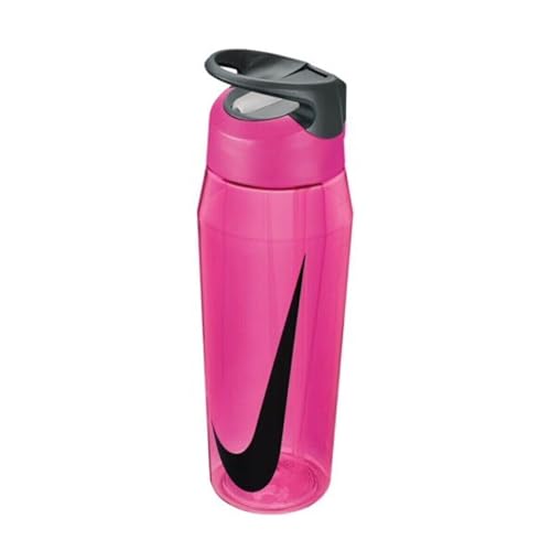 NIKE NBS165 Trinkflasche für Fußball, 473 ml, Rosa/Schwarz von Nike