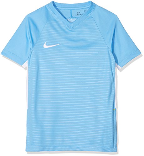 Nike Unisex Jungen Tiempo Premier SS Trikot T-shirt, Blau (university blue/White/412), Gr. S von Nike