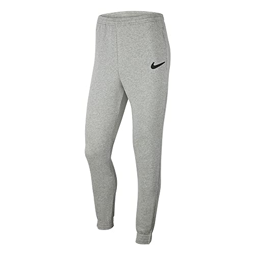 Nike Unisex Kinder Y Nk Flc Park20 Kp Pants, Dark Grey Heather/Black/Black, 12 Jahre EU von Nike