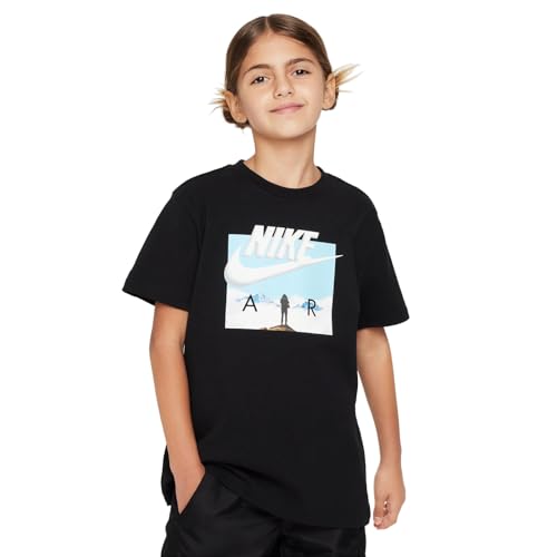 Nike Unisex Kinder T-Shirt K Wildcard 1, Black, FJ6401-010, L von Nike