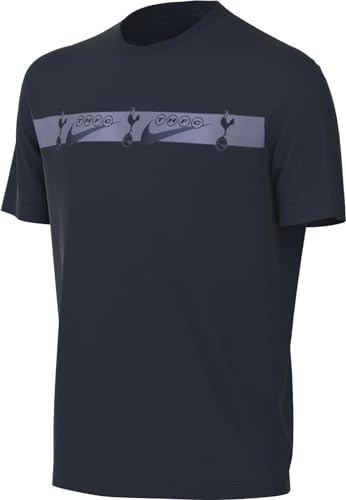 Nike Unisex Kinder T-Shirt Thfc U Nk Repeat Tee, Marine, FD1108-459, XL von Nike