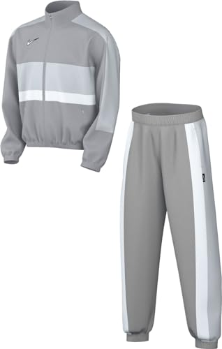 Nike Unisex Kinder Trainingsanzug K Nk Df Acd Trk Suit W Gx, Wolf Grey/Pure Platinum/White/White, FN8391-012, XS von Nike