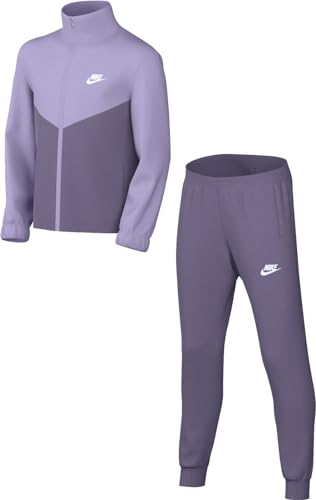 Nike Unisex Kinder Trainingsanzug Sportswear Tracksuit Poly Fz Hbr, Hydrangeas/Daybreak/White, FD3067-515, XL von Nike