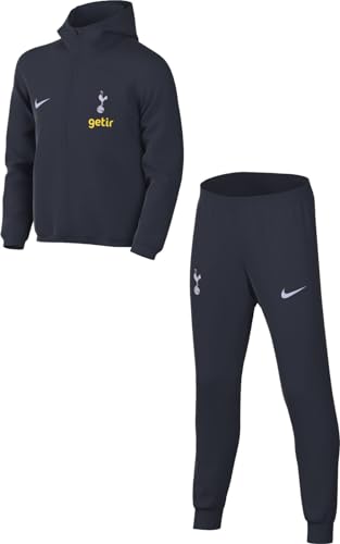 Nike Unisex Kinder Trainingsanzug Thfc I Nk Df Strk Hd Trksuit K, Marine/Marine/P109C/Pure Violet, DX3571-460, 24-36 von Nike