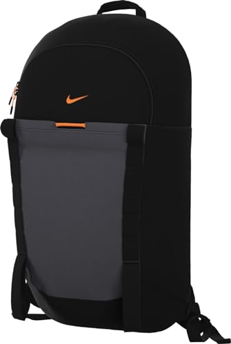 Nike Unisex Rucksack Hike Daypack, Black/Anthracite/Total Orange, DJ9678-011, MISC von Nike