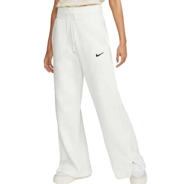 Nike W NSW Phoenix Fleece HR Pant Wide Damen (Weiß S ) Fitnessbekleidung von Nike