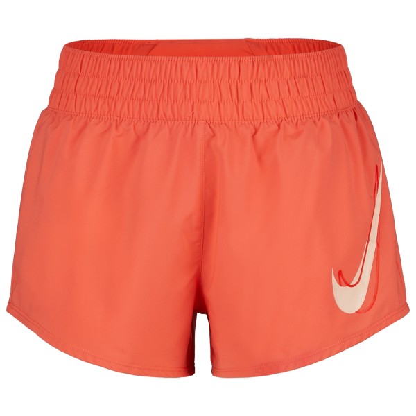 Nike - Women's One Swoosh DF Mid Lined Running Shorts - Laufshorts Gr XL rot von Nike