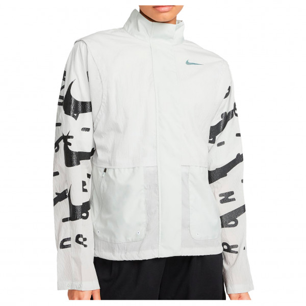 Nike - Women's Therma-FIT Run Division Jacket - Laufjacke Gr L weiß von Nike
