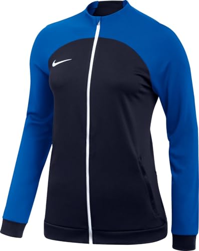 NIKE DH9250-451 W NK DF ACDPR TRK JKT K Jacket Damen OBSIDIAN/ROYAL BLUE/WHITE Größe M von Nike