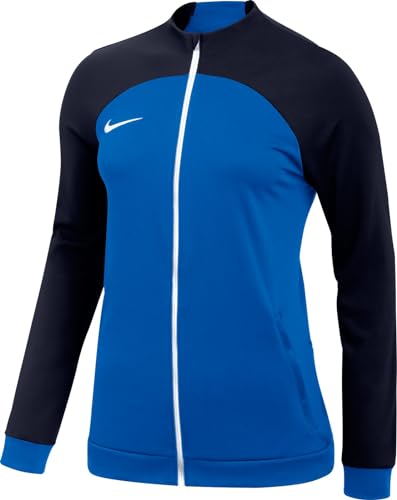 Nike Womens Jacket W Nk Df Acdpr Trk Jkt K, Royal Blue/Obsidian/White, DH9250-463, S von Nike