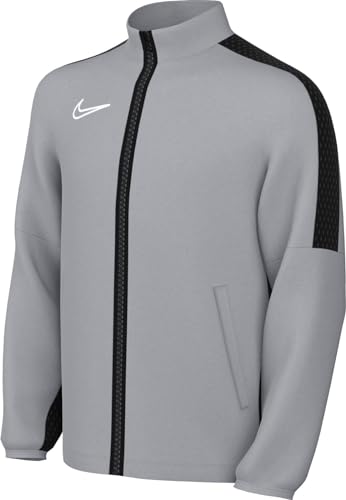 Nike Woven Soccer Track Jacket Y Nk Df Acd23 Trk Jkt W, Wolf Grey/Black/White, DR1719-012, XS von Nike