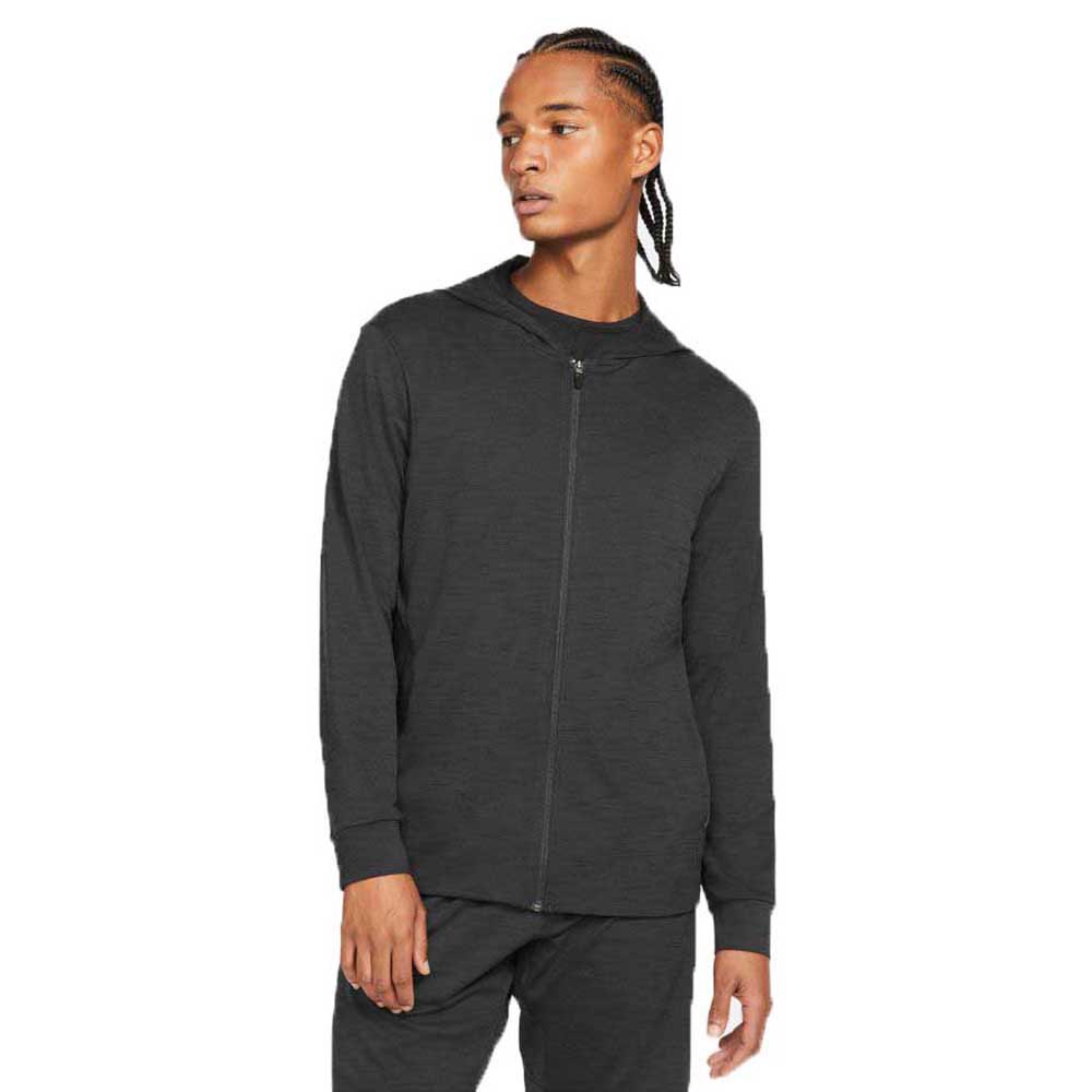 Nike Yoga Dri-fit Full Zip Sweatshirt Grau L / Regular Mann von Nike