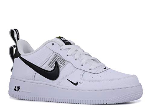 Nike boys Air Force 1 Lv8 Utility (Gs) Sneaker, Weiß White White Black Tour Yellow, 38 EU von Nike