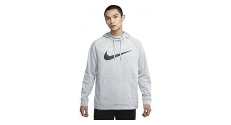 nike dri fit trainings hoodie grau von Nike