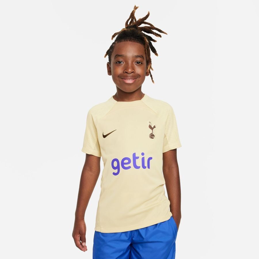 Tottenham Training T-Shirt Dri-FIT Strike - Gold/Lila Kinder von Nike