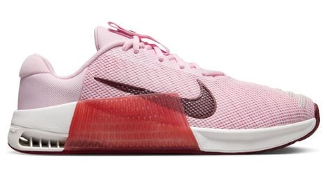 damen cross trainingsschuhe nike metcon 9 pink rot von Nike