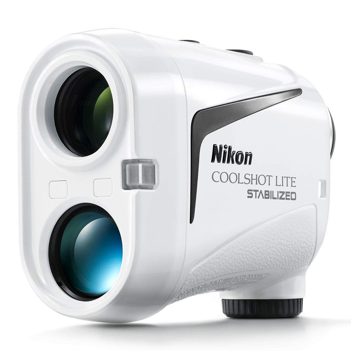Nikon Mens White and Black Coolshot Lite Stabilizer Golf Rangefinder | American Golf, One Size von Nikon
