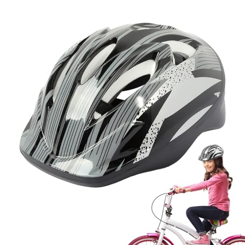 Kinder Fahrradhelm, Verstellbarer Skateboardhelme Für Kinder, Schützende Kopfbedeckung, Stoßfester Hut, Bequeme, Leichte, Atmungsaktive Schutzhelme Für Jun-gen Und Mädchen, Die Roller Fahren von Niktule