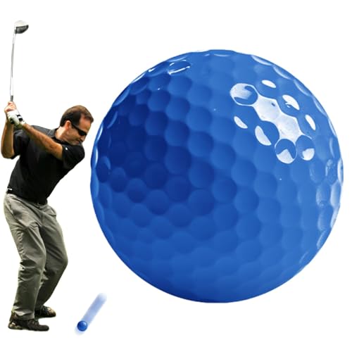 Niktule Farbige Golfbälle,Golfbälle bunt | Outdoor-Golfball | Golf-Wettkampfbälle, Golfbälle mit festem Kern, Langstrecken-Golfbälle für den Innen- und Außenbereich von Niktule
