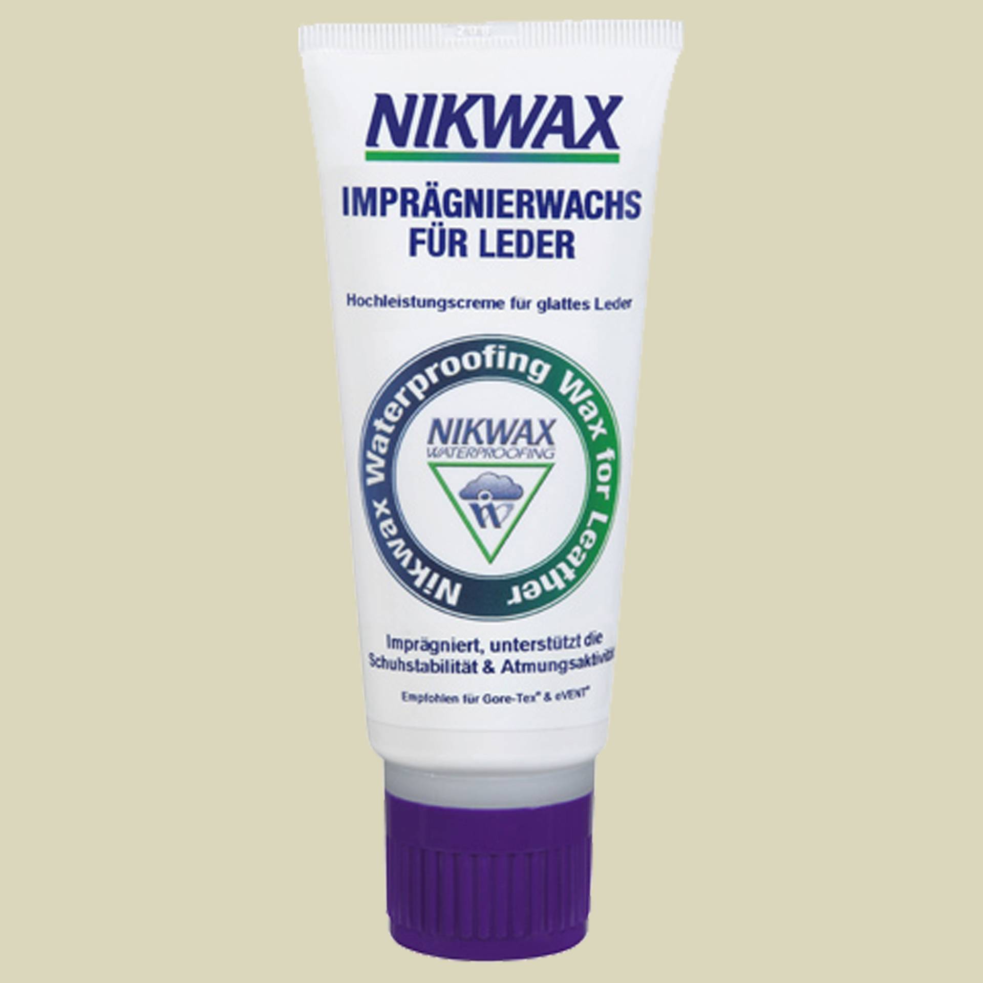 Imprägnierwachs für Leder 100 ml Inhalt 100ml neutral von Nikwax