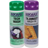 NIKWAX Doppelpack Waschmittel TECH WASH + Imprägnierer TX DIRECT WASH-IN von Nikwax