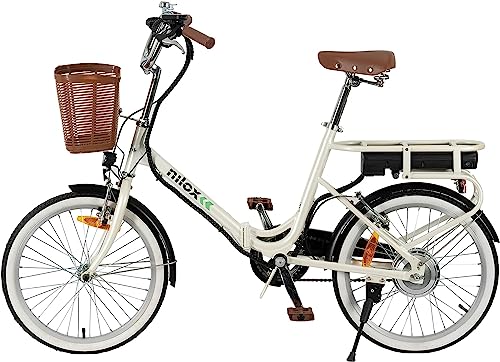 Nilox J1 Plus Elektrofahrrad, cremefarben, 20 von Nilox