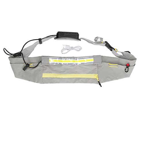 Nimomo Gürtellicht, COB-Gürtellicht 5 Modi Wasserdichtes Atmungsaktives LED-Gürteltaschenlicht Für Nachtwanderungen Angeln von Nimomo