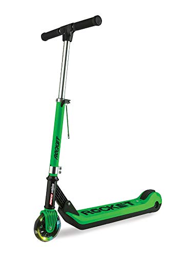 Ninco - Wheels E-Scooter JR Rocket Green, zusammenklappbar, für Kinder + 6 Jahre, Farbe (NH33006) von Ninco