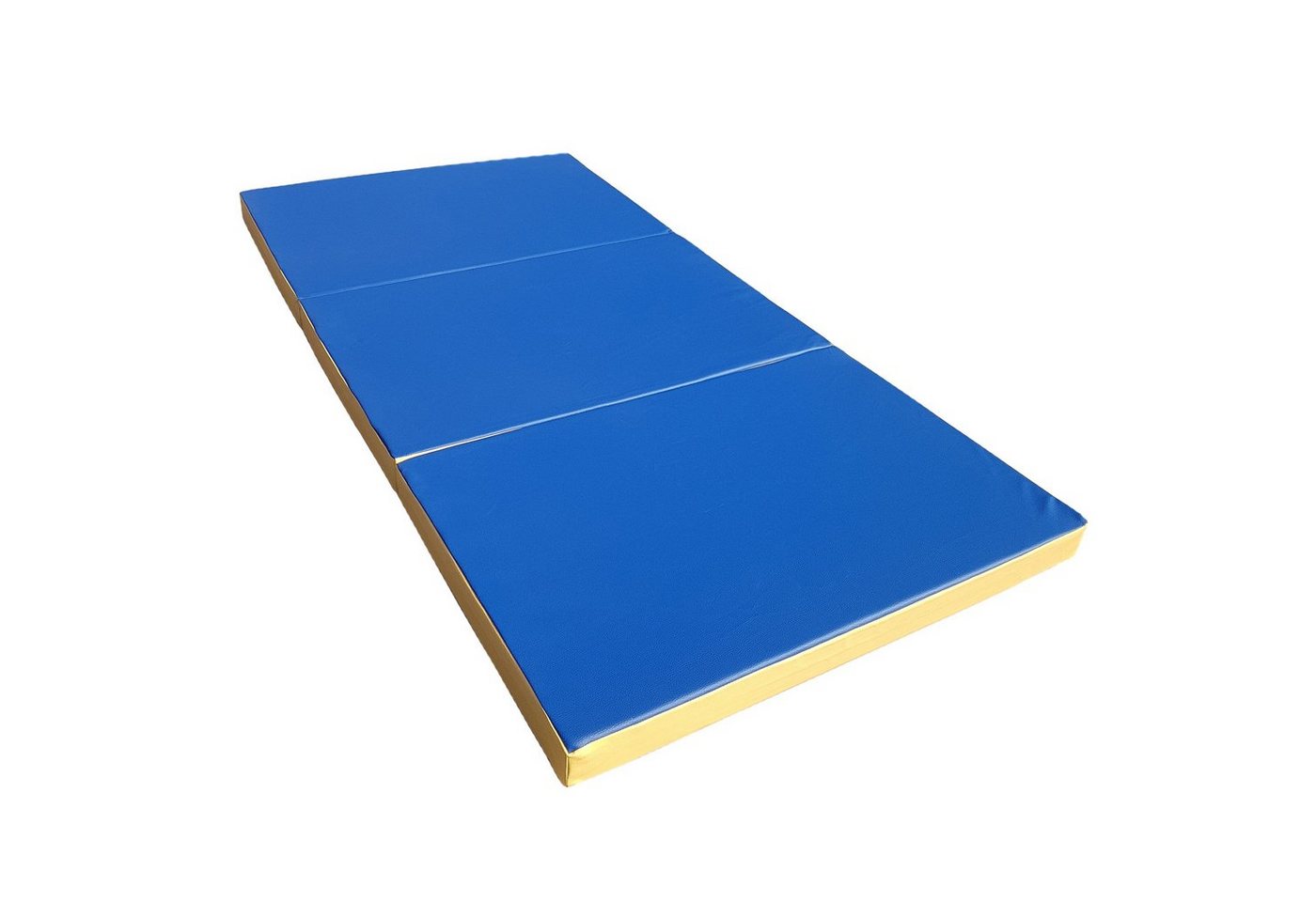 NiroSport Weichbodenmatte Turnmatte Gymnastikmatte 210 x 100 x 8 cm klappmatte Schutzmatte (einzeln, 1er-Pack), abwaschbar, robust von NiroSport