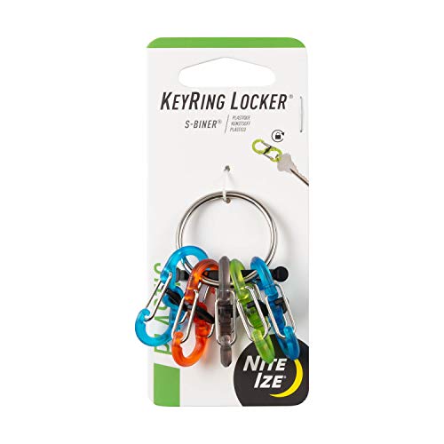 Nite Ize Unisex Keyring S-biner Schlüsselring-Schließfach, Mehrfarbig, Nicht zutreffend von Nite Ize