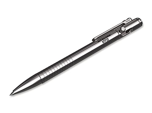 Nitecore Unisex – Erwachsene NTP30 Tactical Pen, Silber, One Size von Nitecore