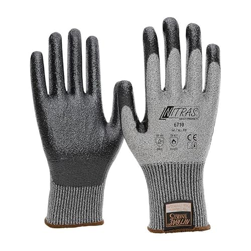 Nitras 6710-L TAEKI 5 Schnittschutz Handschuhe, Nitril Beschichtung, L(8) Größe von Nitras