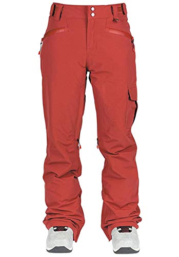 Nitro Snowboards Damen Cypress '19 Hose Outdoor Winter Snowboardhose Skidamenhose wasserabweisend Regular fit atmungsaktiv, Merlot, L von Nitro