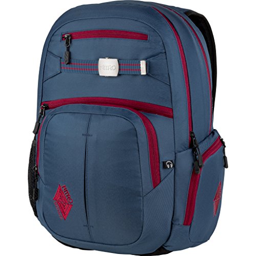Nitro 878038 Hero Pack / großer trendiger Rucksack Tasche Backpack / mit gepolstertem Laptopfach und weiteren tollen Features / Schoolbag / Schulrucksack von Nitro