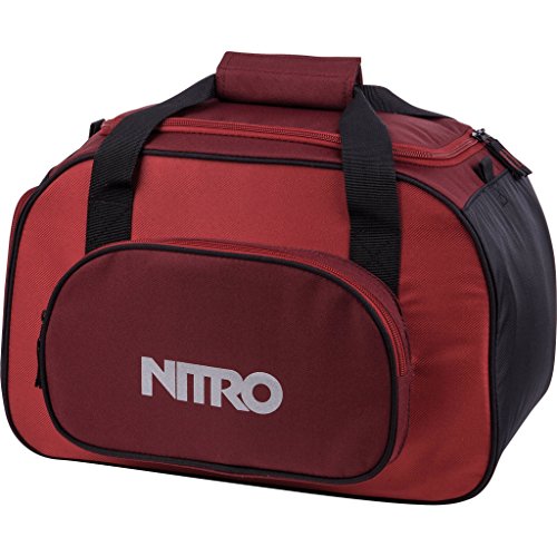 Nitro Sporttasche Duffle Bag XS, Schulsporttasche, Reisetasche, Weekender, Fitnesstasche, 40 x 23 x 23 cm, 35 L, 1131-878019_ Chili von Nitro