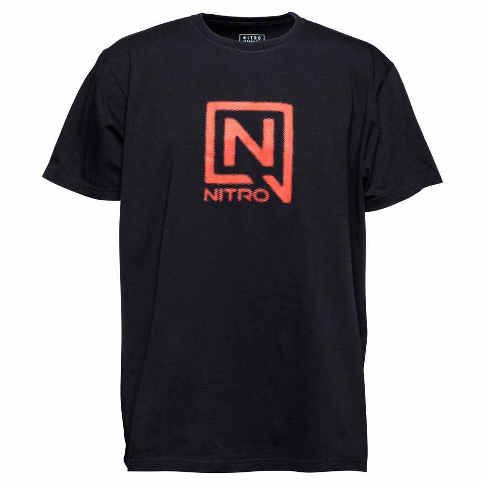 Nitro Blur Short Sleeve T-shirt Schwarz 2XL Mann von Nitro