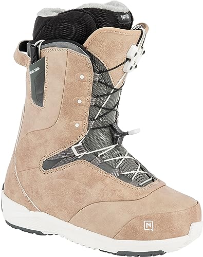 Nitro Damen Crown TLS Leichter Snowboardboot mit Schnellschnürsystem Allround Freestyle Freeride Softboot, Terracotta, MP 28.0 // EU 42 2/3 // US WMN 10,5 von Nitro