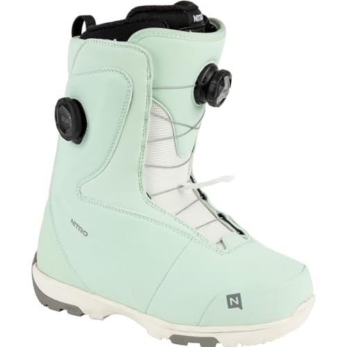 Nitro Damen Cypress Boa Dual '24 All Mountain Freestyle Schnellschnürssystem Boot Snowboardboot, Mint, MP 27.0 // EU 41 1/3 // US WMN 9,5 von Nitro