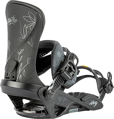 Nitro Damen IVY Snowboardbindung, Ultra Black New, S/M von Nitro