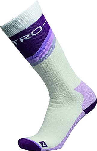 Nitro Damen Socks WMNS Cloud 5 Snowboardsocken, White Purple, M von Nitro