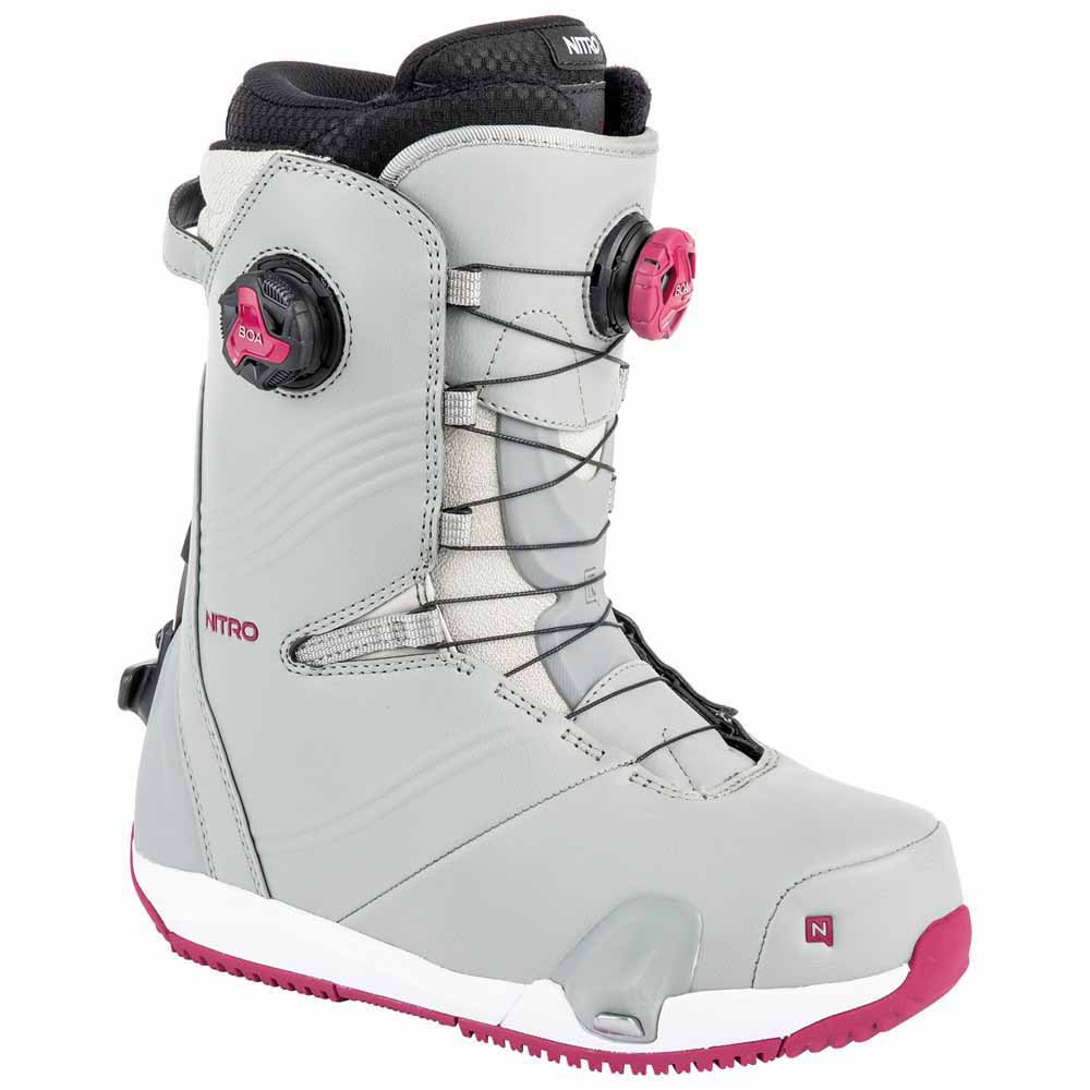 Nitro Dynasty Step On Boa Woman Snowboard Boots Grau 24.5 von Nitro